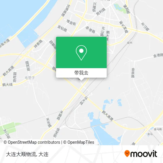 大连大顺物流地图