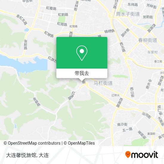 大连馨悦旅馆地图
