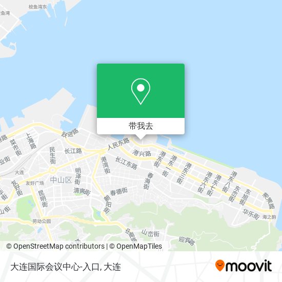 大连国际会议中心-入口地图