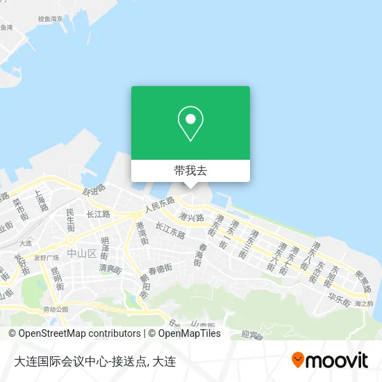 大连国际会议中心-接送点地图