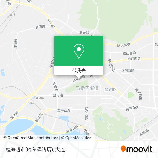 桂海超市(哈尔滨路店)地图