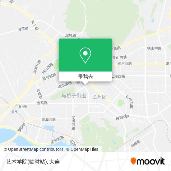 艺术学院(临时站)地图