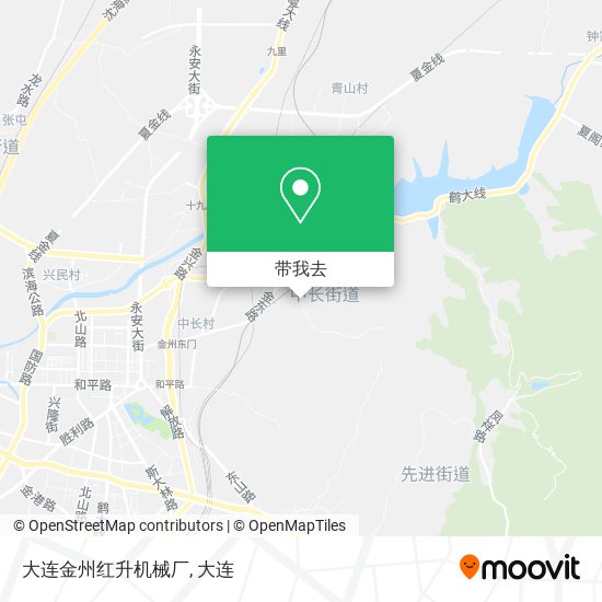 大连金州红升机械厂地图