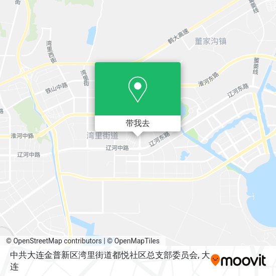 中共大连金普新区湾里街道都悦社区总支部委员会地图