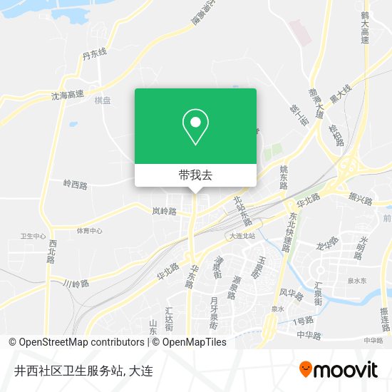 井西社区卫生服务站地图
