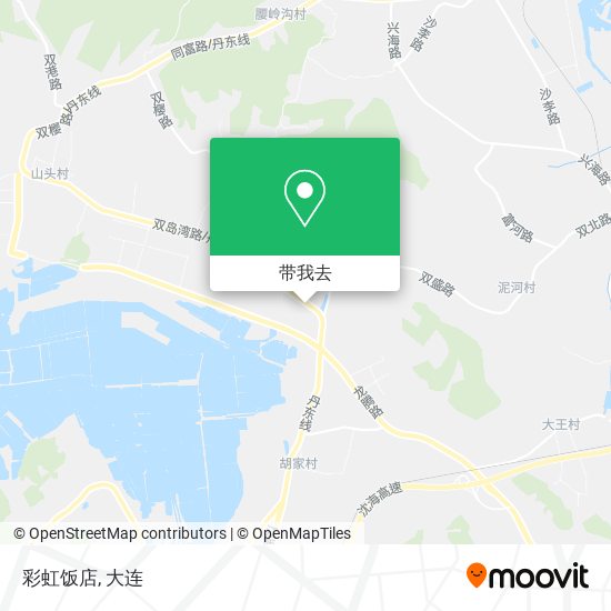 彩虹饭店地图