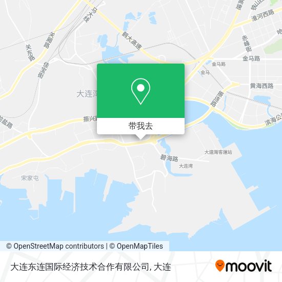 大连东连国际经济技术合作有限公司地图