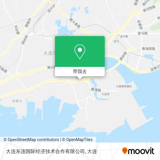 大连东连国际经济技术合作有限公司地图