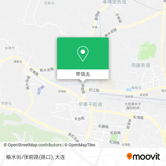 榆水街/张前路(路口)地图