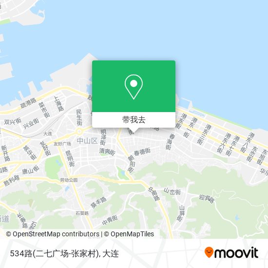 534路(二七广场-张家村)地图