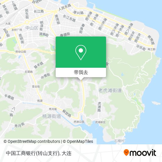 中国工商银行(转山支行)地图