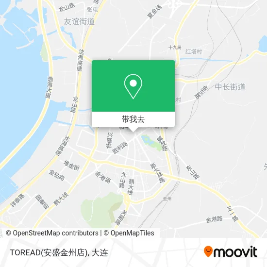 TOREAD(安盛金州店)地图