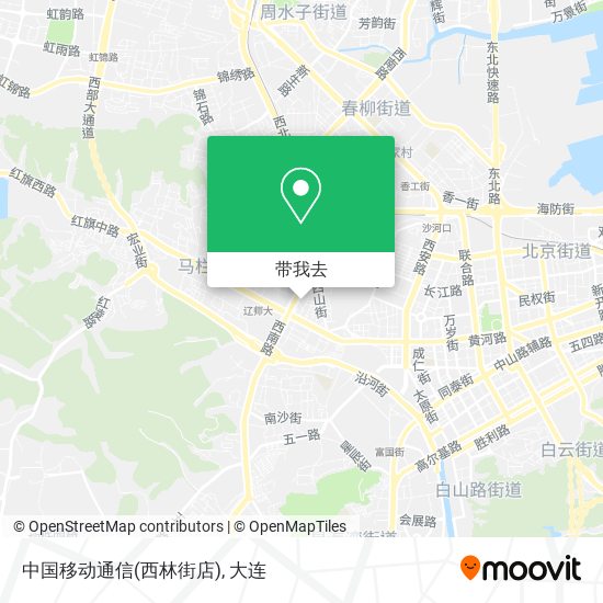 中国移动通信(西林街店)地图
