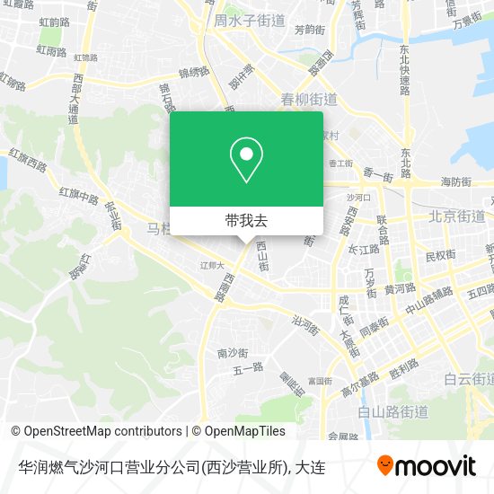 华润燃气沙河口营业分公司(西沙营业所)地图