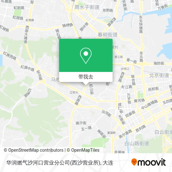 华润燃气沙河口营业分公司(西沙营业所)地图