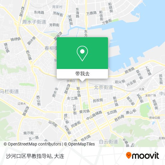 沙河口区早教指导站地图