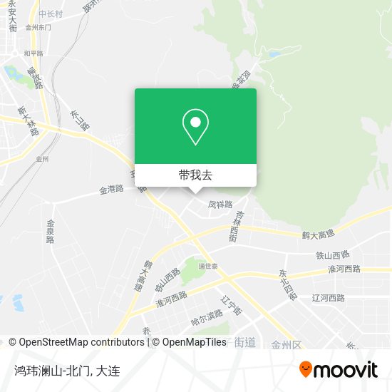 鸿玮澜山-北门地图