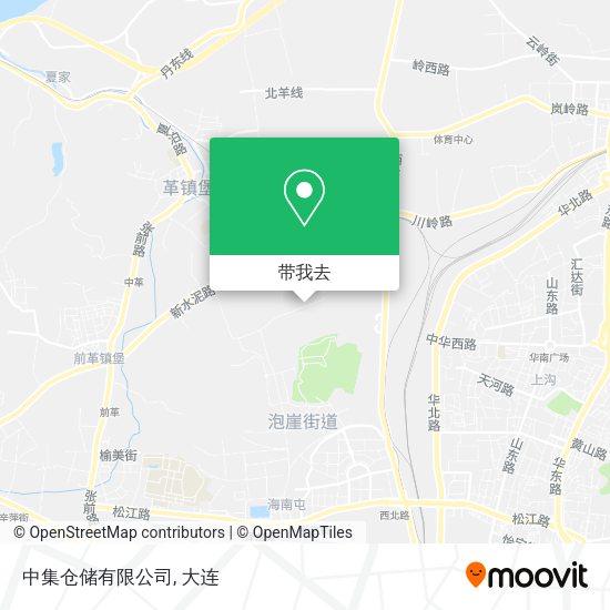 中集仓储有限公司地图