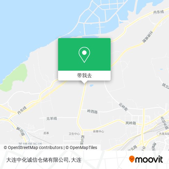 大连中化诚信仓储有限公司地图