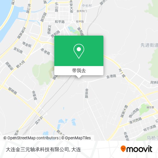 大连金三元轴承科技有限公司地图