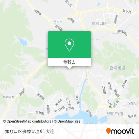 旅顺口区殡葬管理所地图