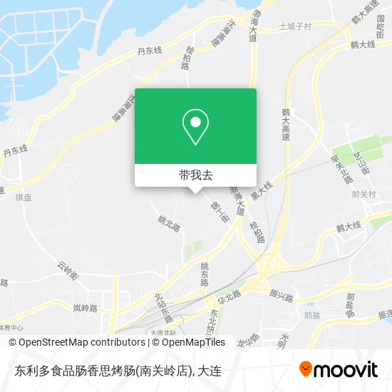 东利多食品肠香思烤肠(南关岭店)地图