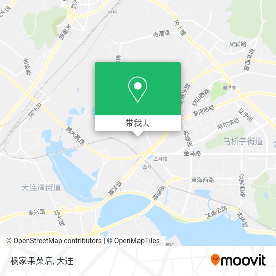 杨家果菜店地图
