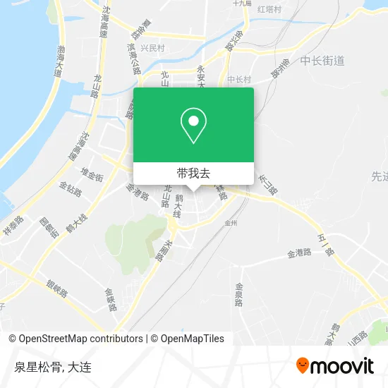泉星松骨地图