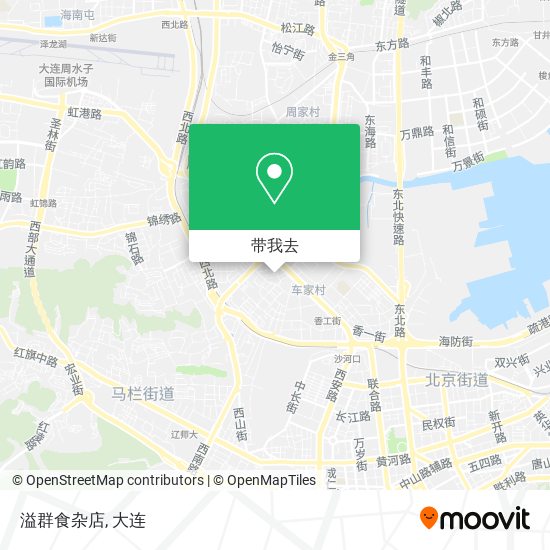 溢群食杂店地图