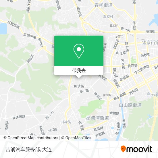 吉润汽车服务部地图