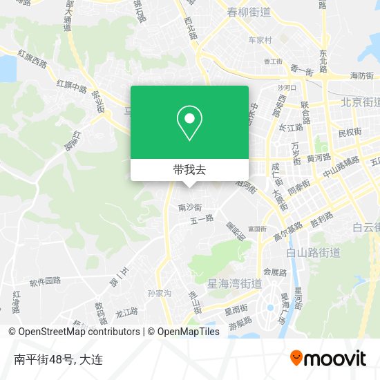 南平街48号地图