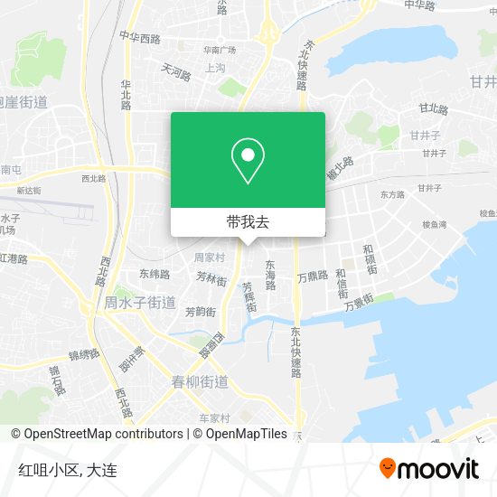 红咀小区地图
