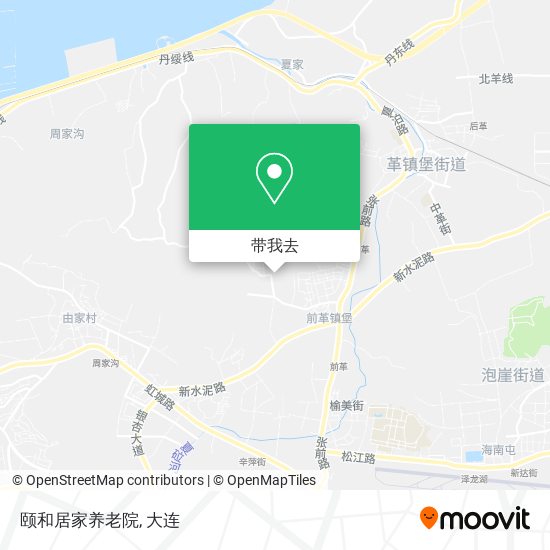 颐和居家养老院地图