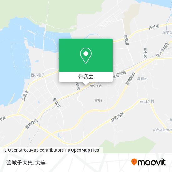 营城子大集地图