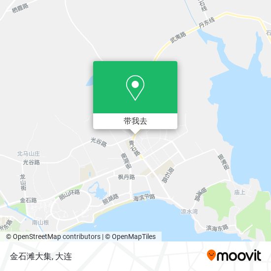 金石滩大集地图