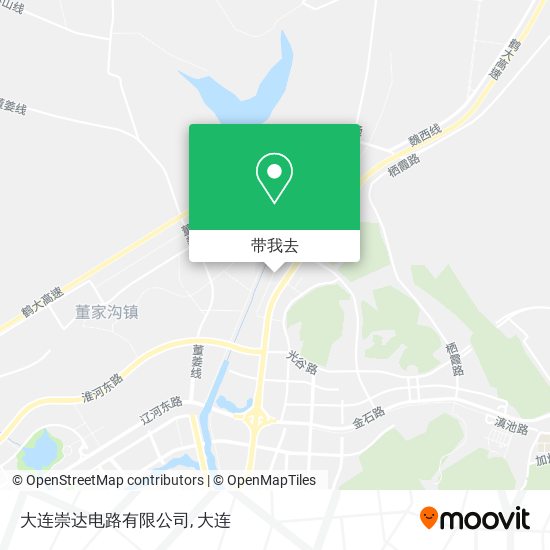 大连崇达电路有限公司地图