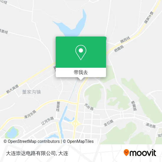大连崇达电路有限公司地图
