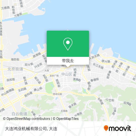 大连鸿业机械有限公司地图