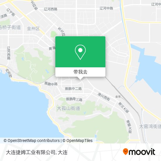 大连捷姆工业有限公司地图