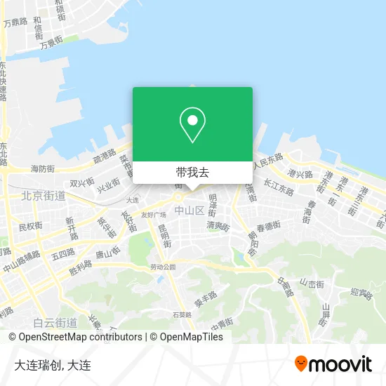 大连瑞创地图