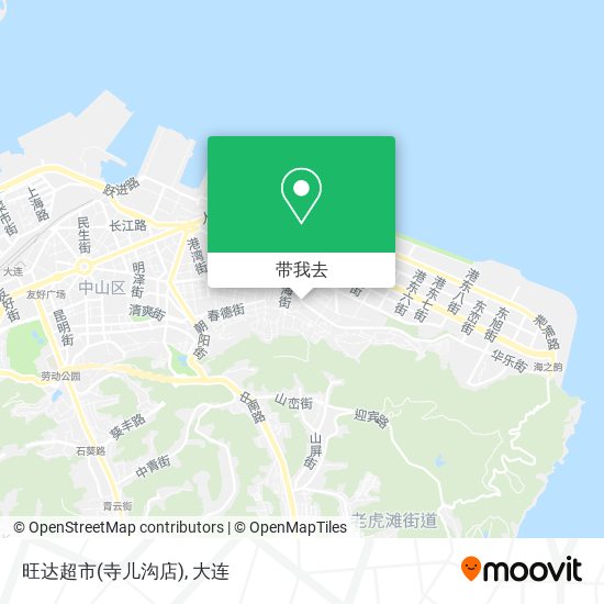 旺达超市(寺儿沟店)地图
