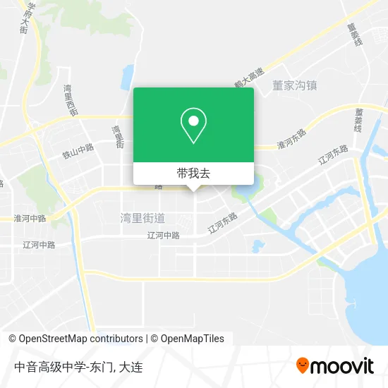中音高级中学-东门地图