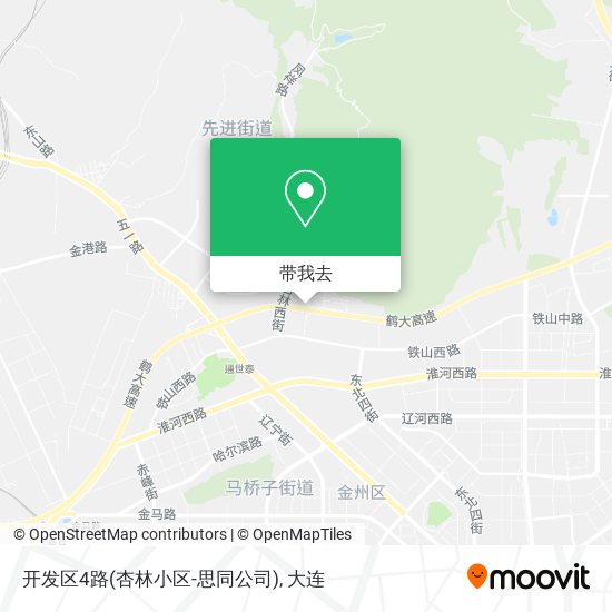 开发区4路(杏林小区-思同公司)地图