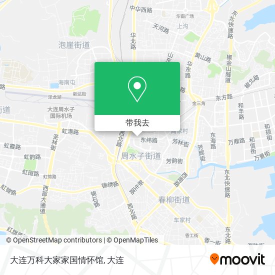 大连万科大家家国情怀馆地图