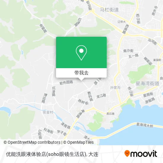 优能洗眼液体验店(soho眼镜生活店)地图
