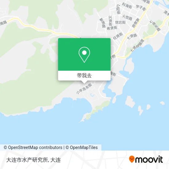 大连市水产研究所地图