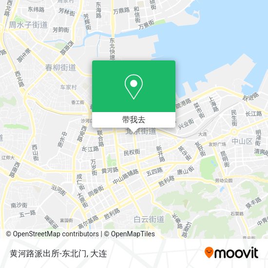 黄河路派出所-东北门地图