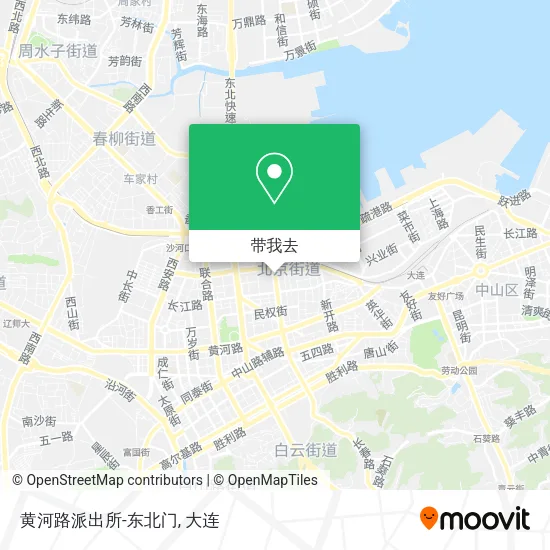黄河路派出所-东北门地图