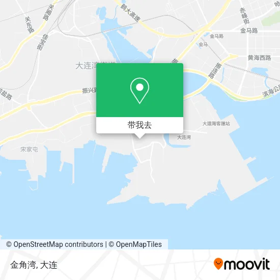 金角湾地图