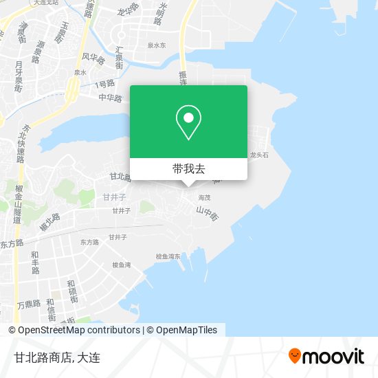 甘北路商店地图
